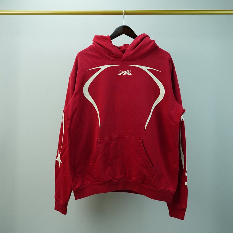 Hellstar Sport Hoodie Red - 8