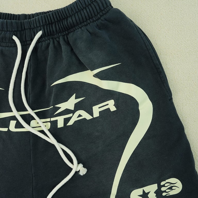 Hellstar Warm Up Shorts Black - 12