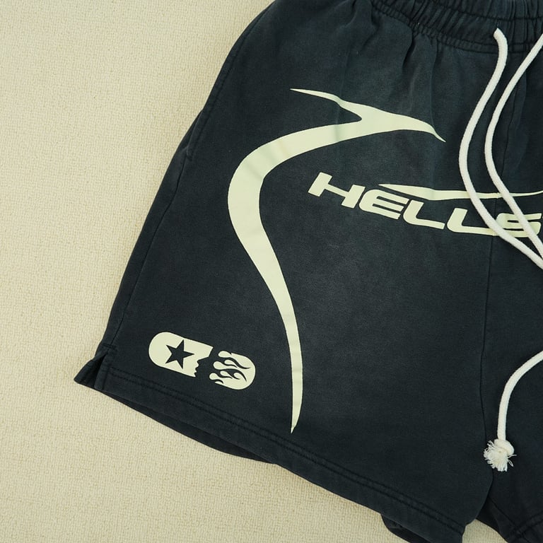 Hellstar Warm Up Shorts Black - 5