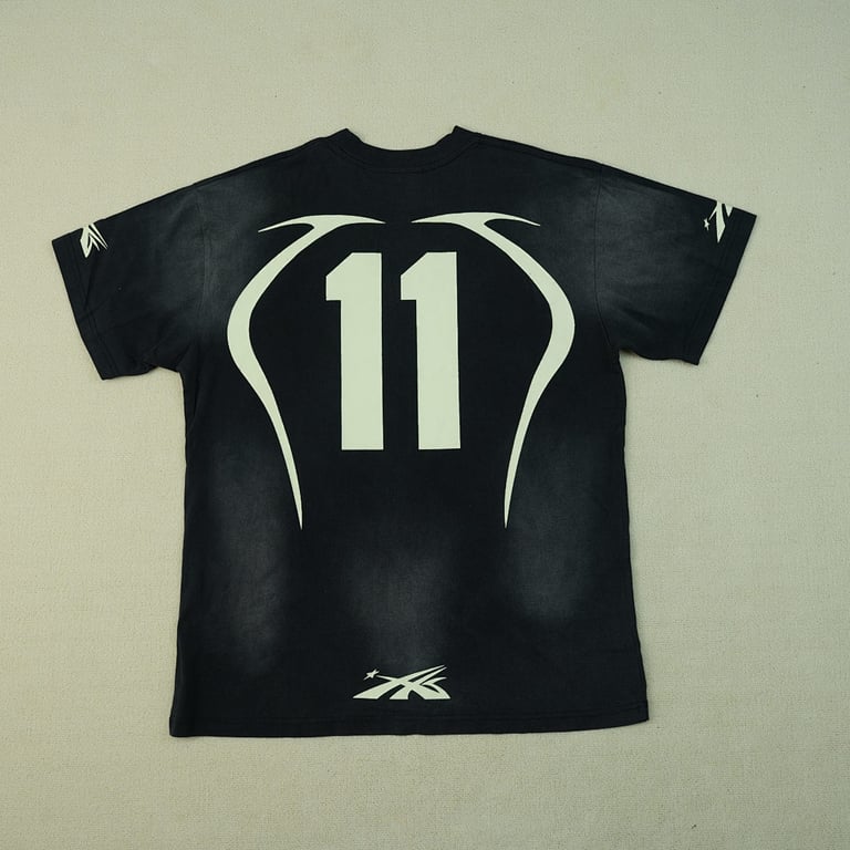 Hellstar Warm Up T-shirt Black - 16