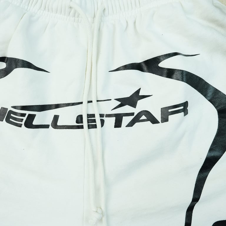 Hellstar Warm Up Shorts White - 16