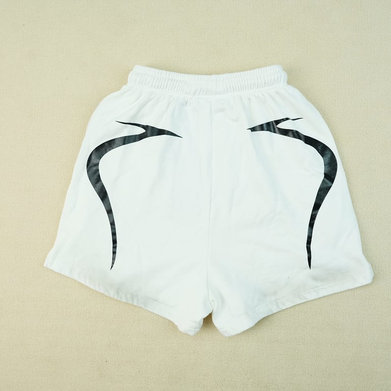 Hellstar Warm Up Shorts White - 18