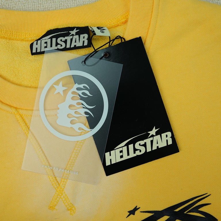 Hellstar Sports Crewneck Yellow - 17