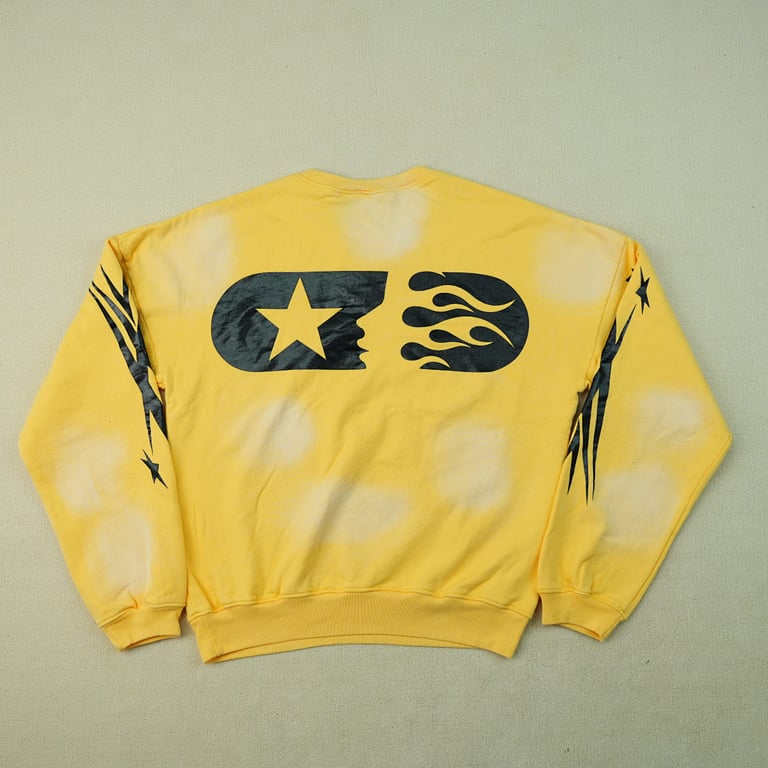 Hellstar Sports Crewneck Yellow - 23