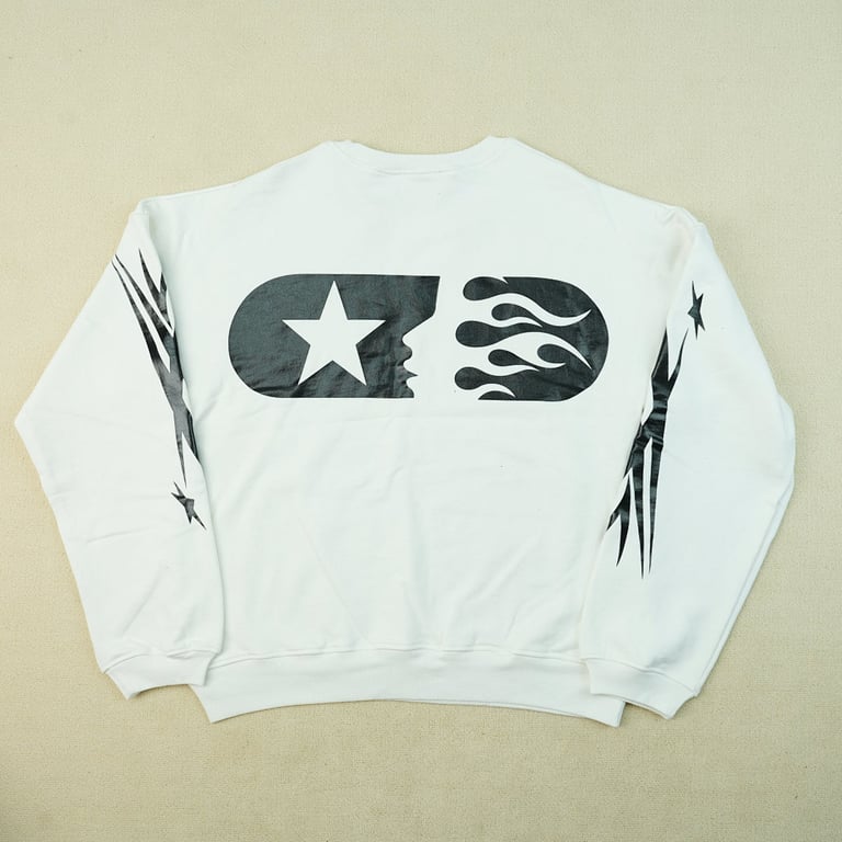 Hellstar Sports Crewneck White - 14