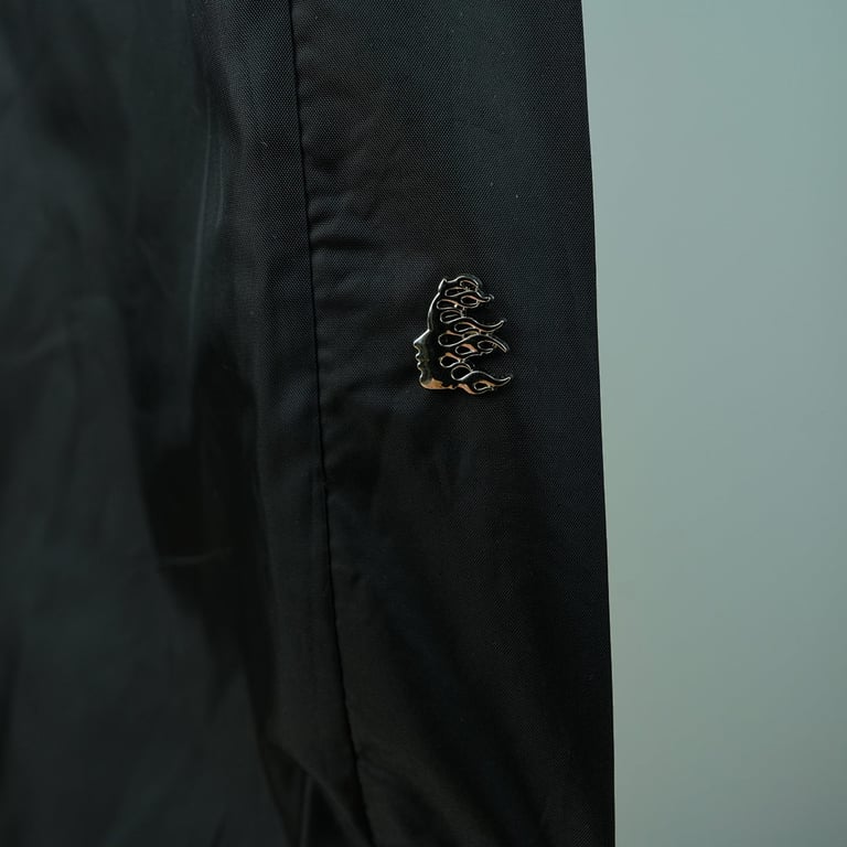 Hellstar Waxed Nylon Pants Black - 14