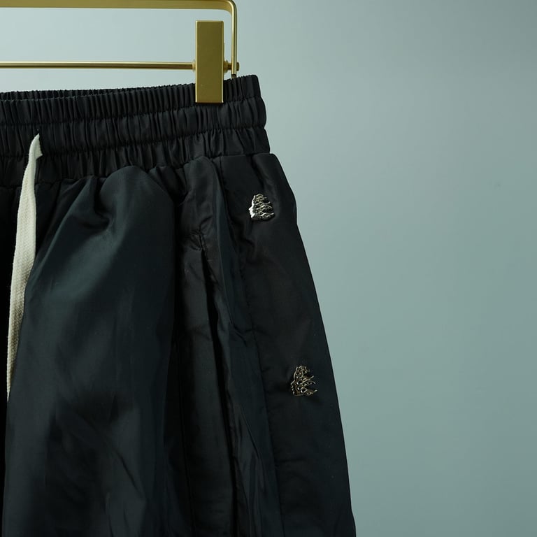 Hellstar Waxed Nylon Pants Black - 20