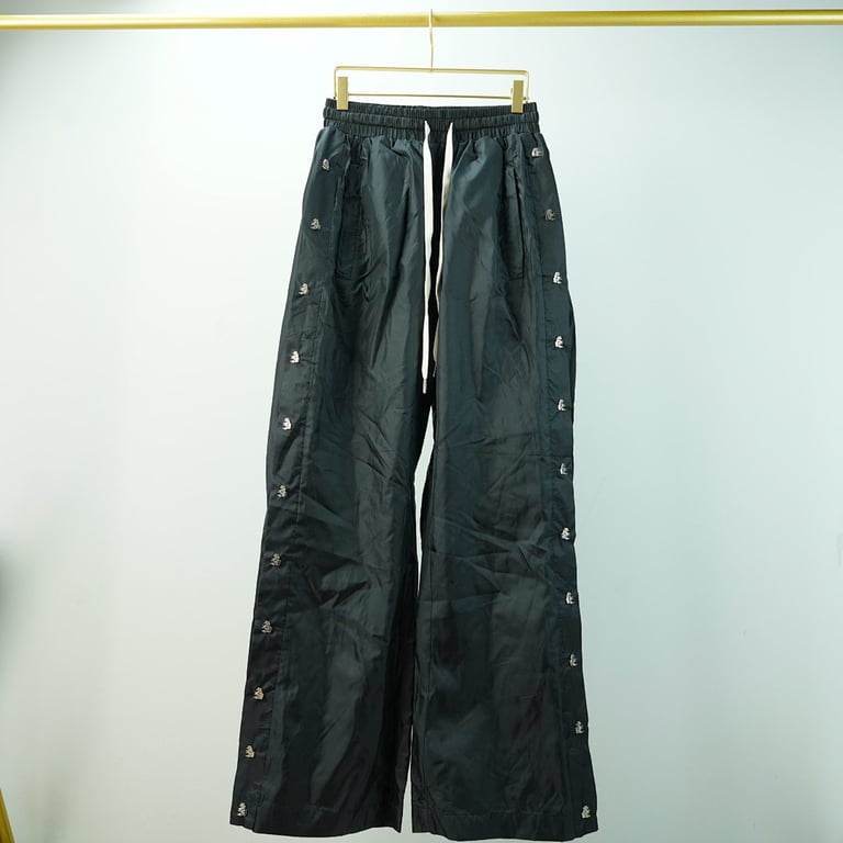 Hellstar Waxed Nylon Pants Black - 3