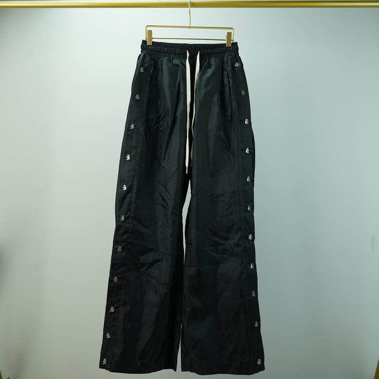 Hellstar Waxed Nylon Pants Black - 6