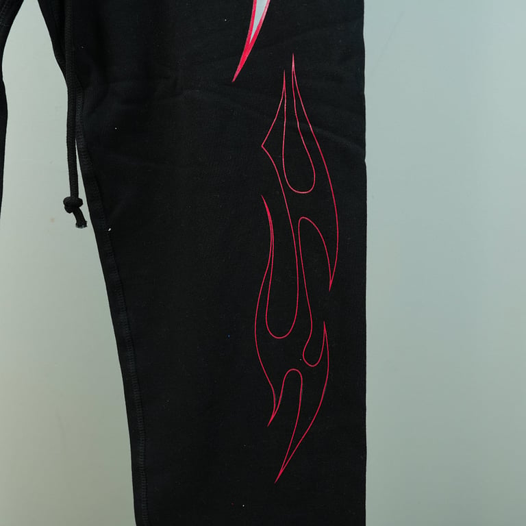 Hellstar Sports Future Flame Sweatpants Black - 14