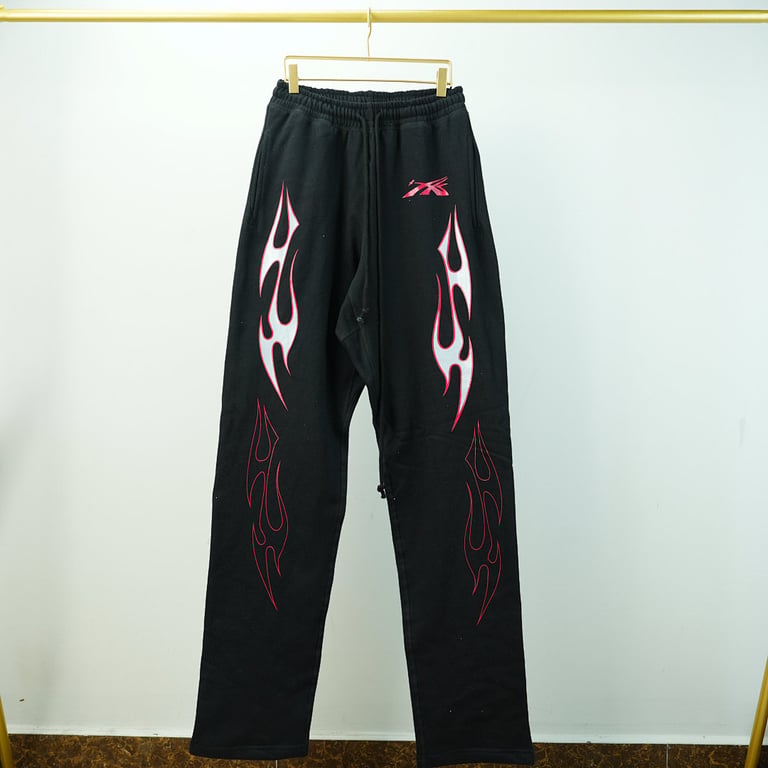 Hellstar Sports Future Flame Sweatpants Black - 4