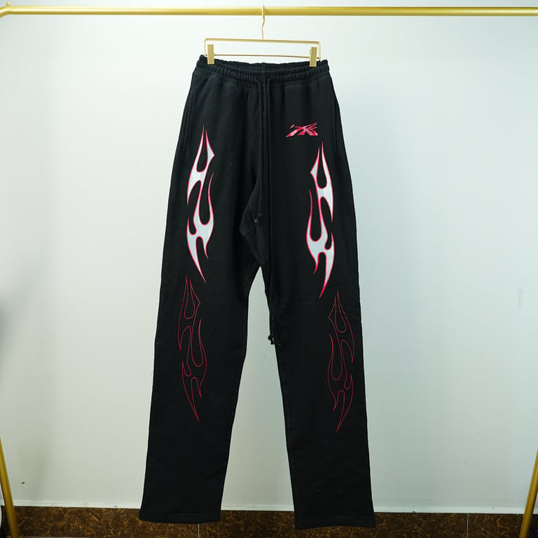 Hellstar Sports Future Flame Sweatpants Black - 6
