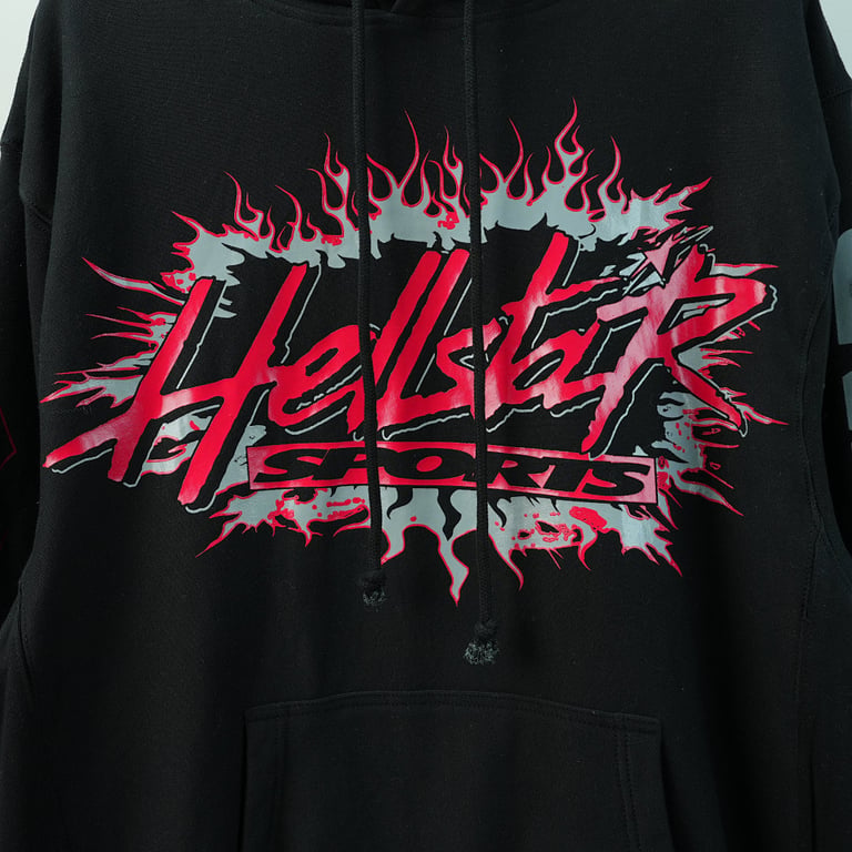 Hellstar Sports Future Flame Hoodie Black - 14