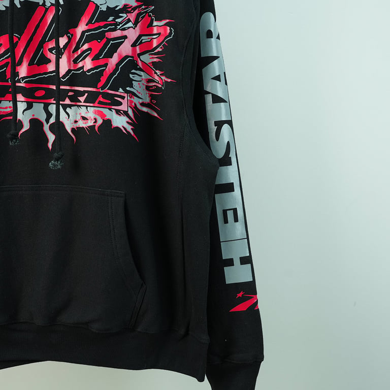 Hellstar Sports Future Flame Hoodie Black - 16
