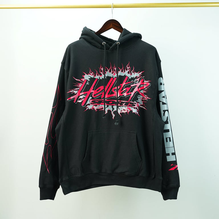 Hellstar Sports Future Flame Hoodie Black - 3