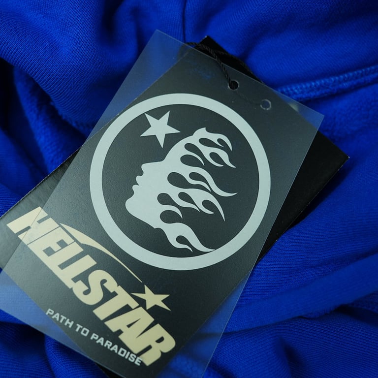 Hellstar Gel Hoodie Blue - 10