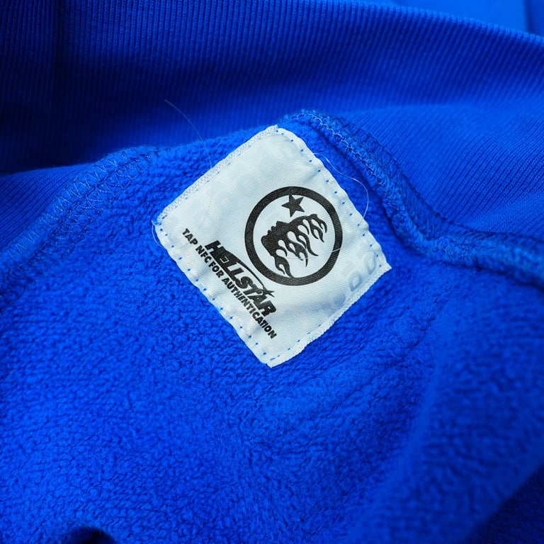 Hellstar Gel Hoodie Blue - 19