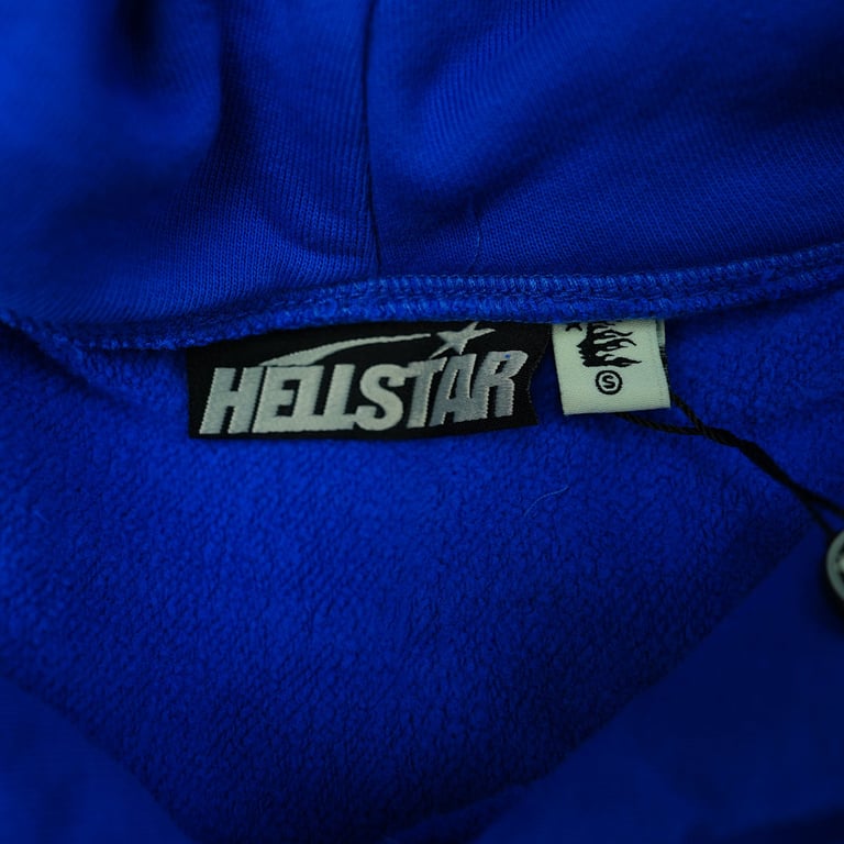Hellstar Gel Hoodie Blue - 8