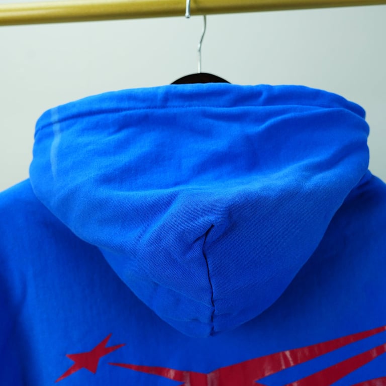Hellstar Gel Hoodie Blue - 9