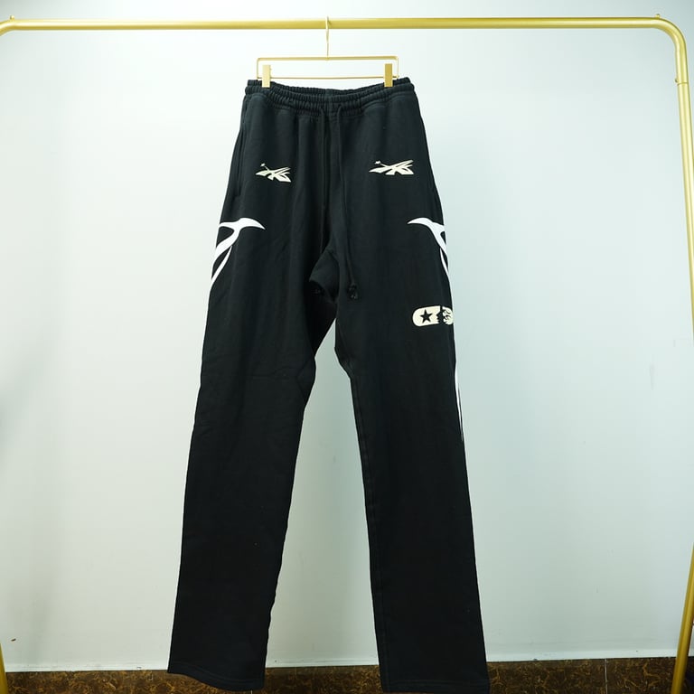 Hellstar Sports Sweatpants Jet Black - 4