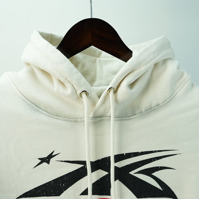 Hellstar If You Dont Like Us Beat Us Hoodie White - 10