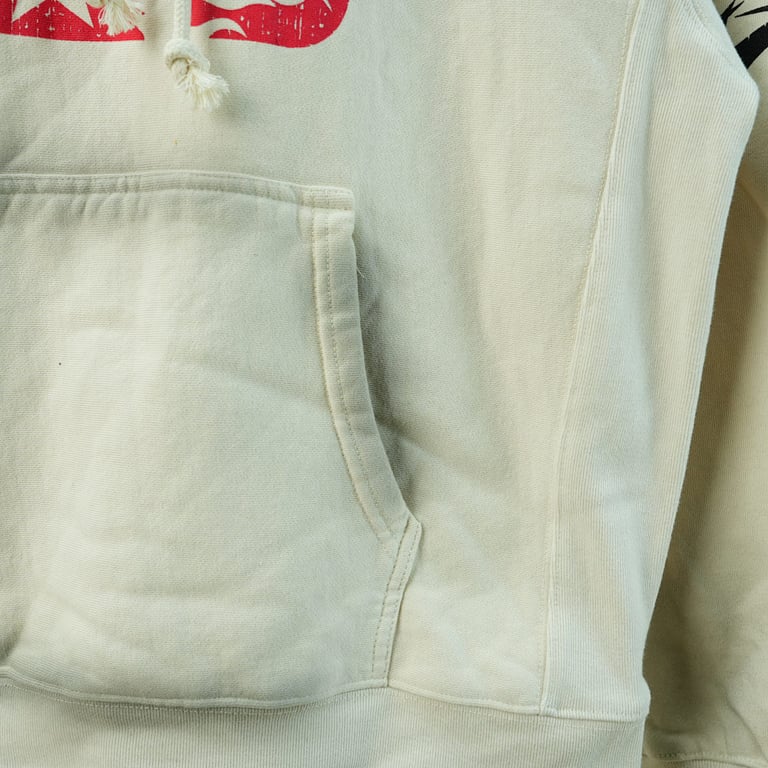 Hellstar If You Dont Like Us Beat Us Hoodie White - 12