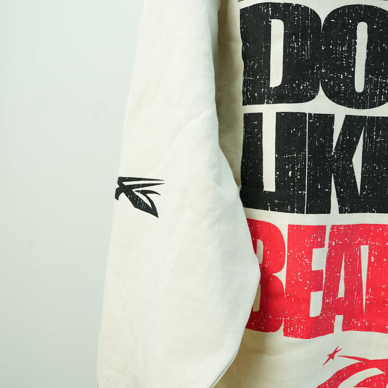 Hellstar If You Dont Like Us Beat Us Hoodie White - 28