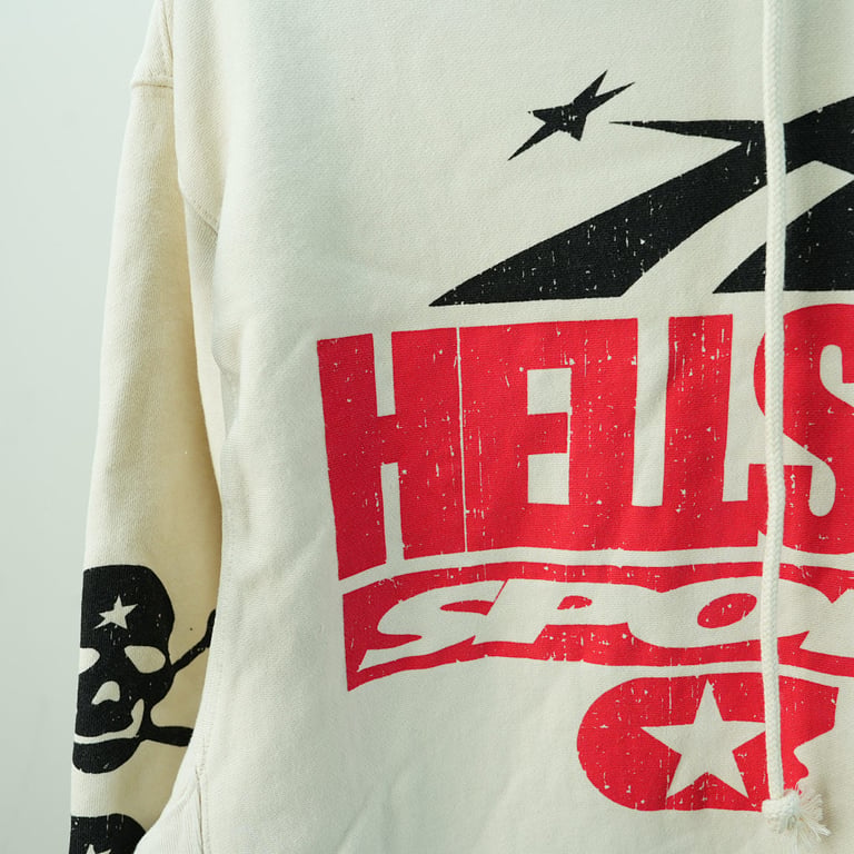Hellstar If You Dont Like Us Beat Us Hoodie White - 7