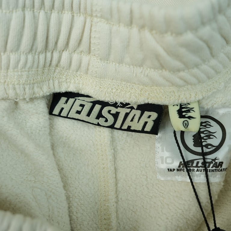 Hellstar If You Dont Like Us Beat Us Sweatpants White - 10