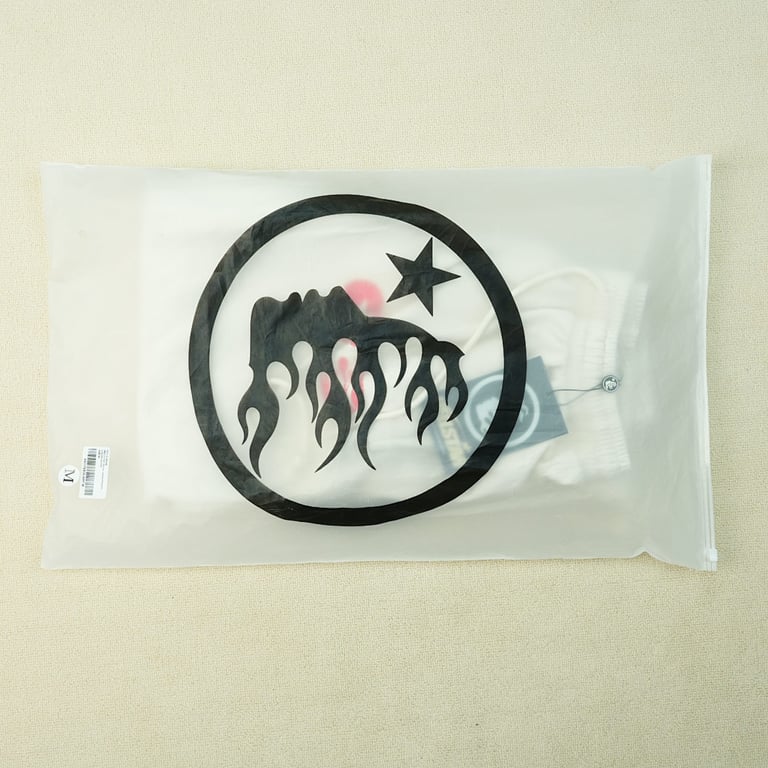 Hellstar If You Dont Like Us Beat Us Sweatpants White - 3