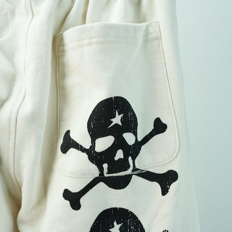 Hellstar If You Dont Like Us Beat Us Sweatpants White - 24