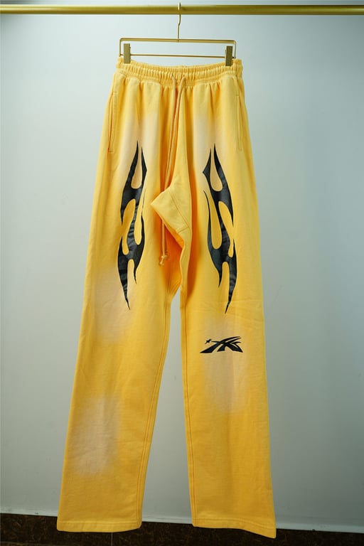 Hellstar Sports Sweatpants Yellow - 4