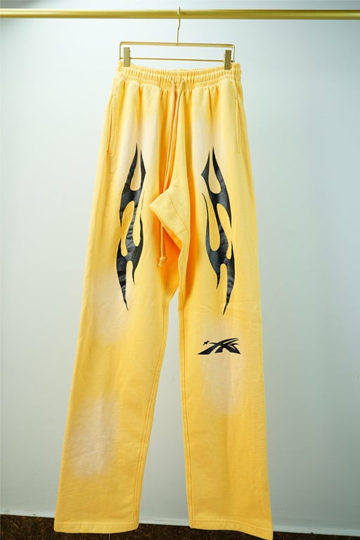 Hellstar Sports Sweatpants Yellow - 7