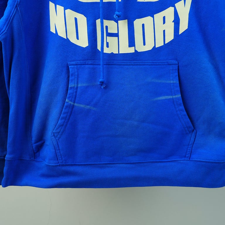 Hellstar No Guts No Glory Hoodie Blue - 11