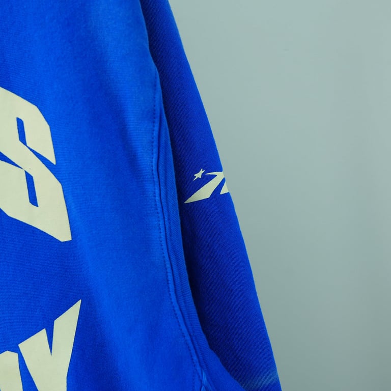 Hellstar No Guts No Glory Hoodie Blue - 16