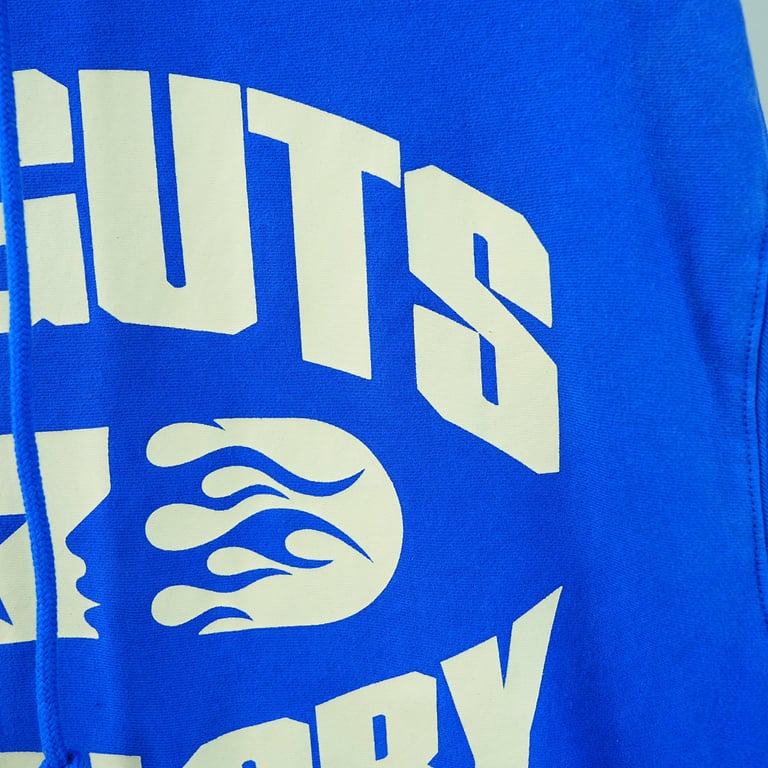 Hellstar No Guts No Glory Hoodie Blue - 17