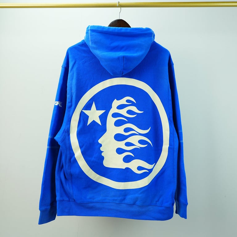 Hellstar No Guts No Glory Hoodie Blue - 22