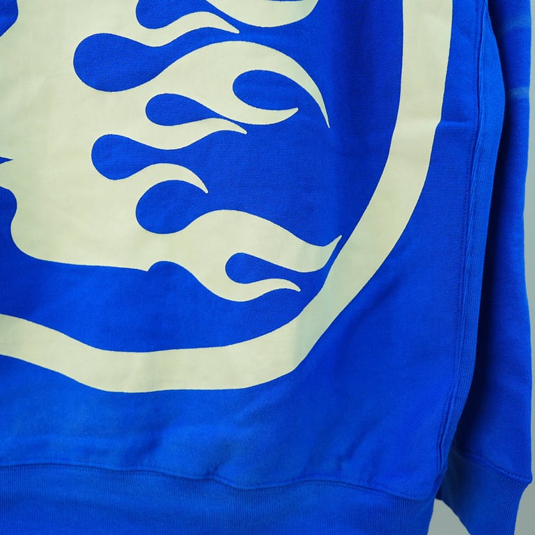 Hellstar No Guts No Glory Hoodie Blue - 25