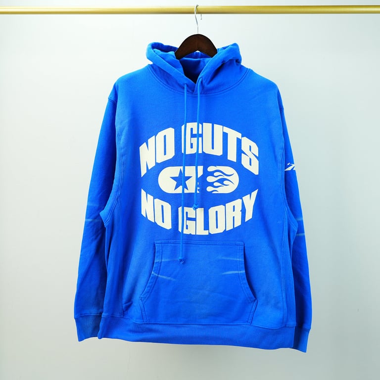 Hellstar No Guts No Glory Hoodie Blue - 6