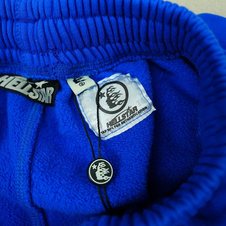 Hellstar No Guts No Glory Sweatpants Blue - 15
