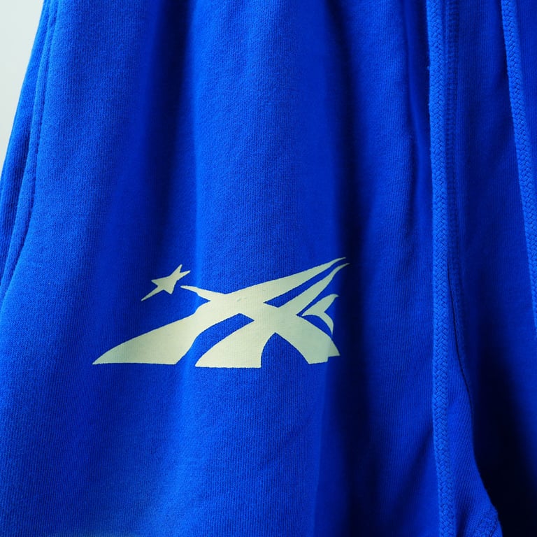 Hellstar No Guts No Glory Sweatpants Blue - 7