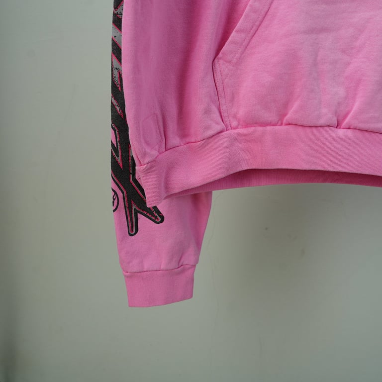 Hellstar Brainwashed With Brain Hoodie Pink - 14