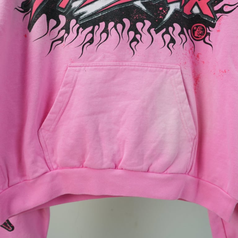 Hellstar Brainwashed With Brain Hoodie Pink - 16