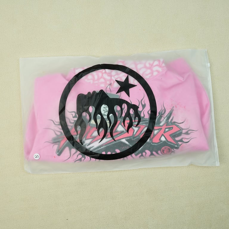 Hellstar Brainwashed With Brain Hoodie Pink - 3