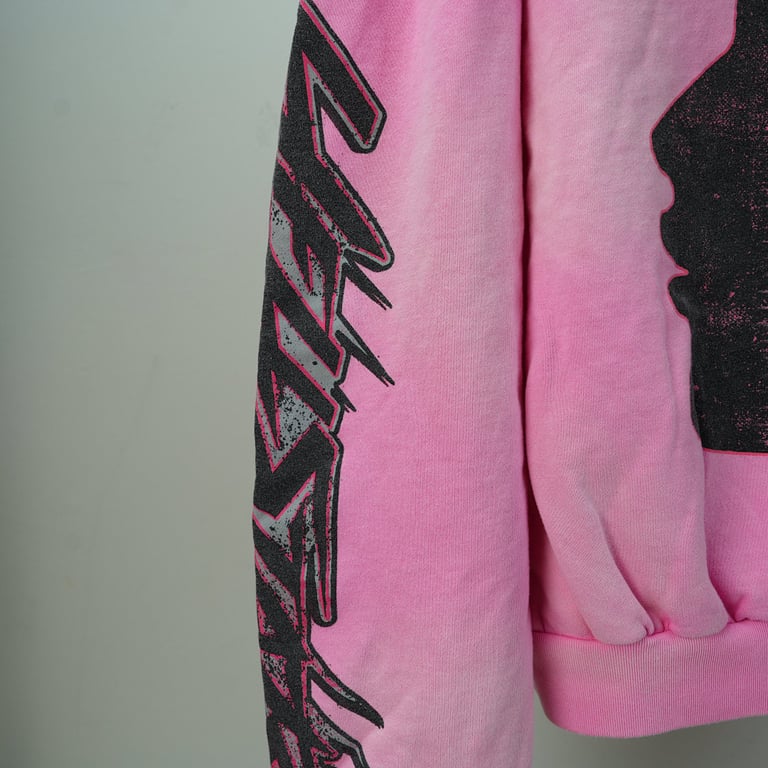 Hellstar Brainwashed With Brain Hoodie Pink - 20