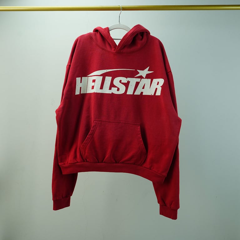 Hellstar Uniform Hoodie Red - 10