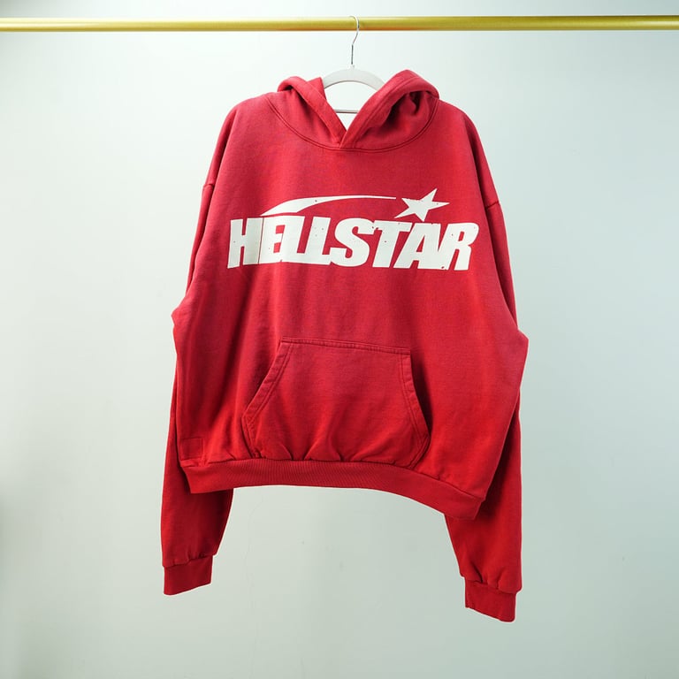 Hellstar Uniform Hoodie Red - 11