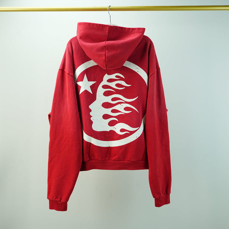 Hellstar Uniform Hoodie Red - 22