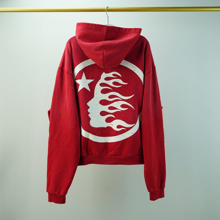 Hellstar Uniform Hoodie Red - 23