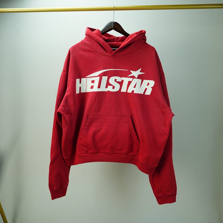 Hellstar Uniform Hoodie Red - 5